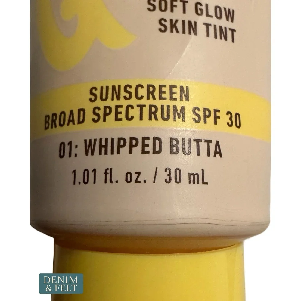 NEW NYX Buttermelt Glaze Soft Glow Skin Tint SPF 30 01 Whipped Butta 1.01 oz